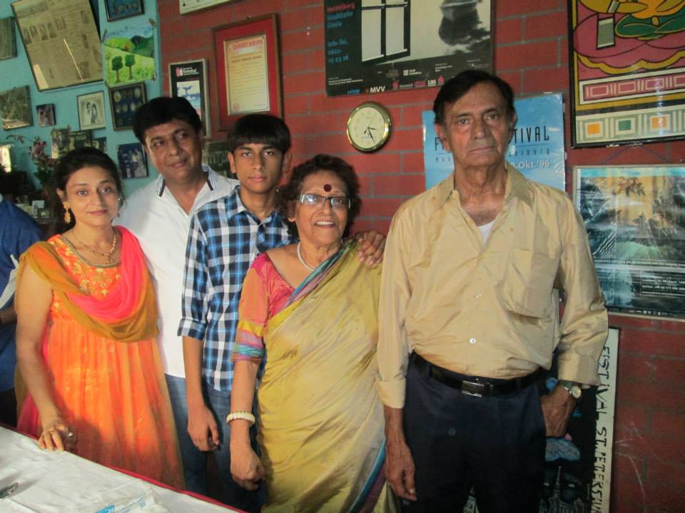 Shoma Chatterji Family Photo Film Critic and Scholar